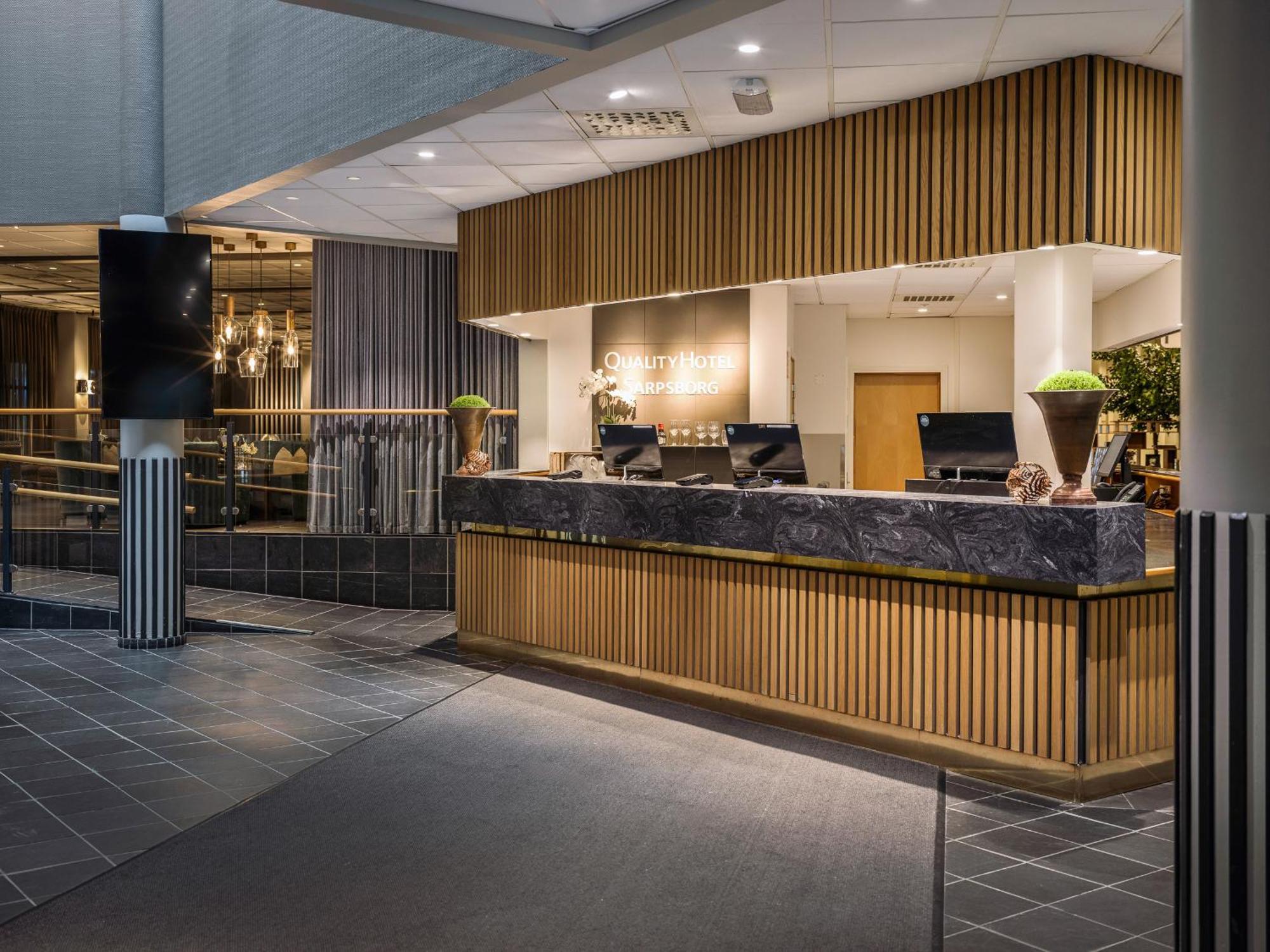 Quality Hotel Sarpsborg Bagian luar foto